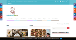 Desktop Screenshot of motherhooddiaries.com