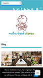 Mobile Screenshot of motherhooddiaries.com